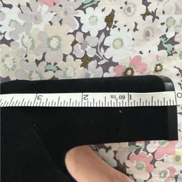 Stuart Weitzman over the knee black suede boots. - Picture 5 of 12